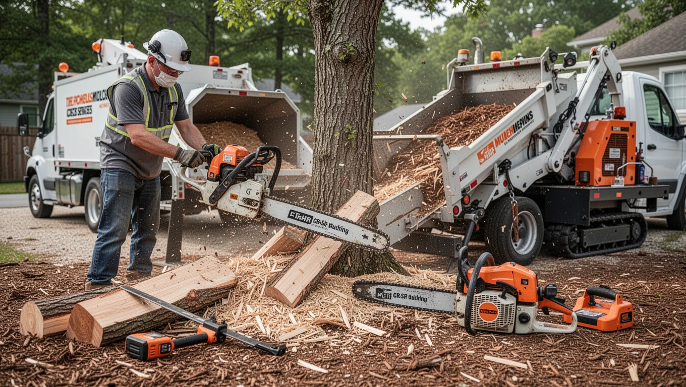 Wood Chipping & Mulching